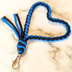 スマホストラップ カメラストラップ  ハンドストラップ パラコード ギフト 青 アオ ブルー 黒 クロ ブラック