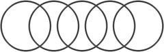 Ofowin 5個入り Oリング ニトリルゴム 46mm x 50mm x 2mm ブラック オーリング 46mmの内径 50mmの外径 2mm幅 円形 シール ガスケッ ト耐熱 耐油 防水 耐摩耗性 車 エアコン 各種機器のガスケットに 機械修理 完全密封