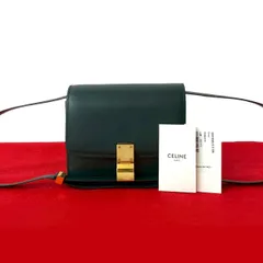 鑑定済✨ セリーヌ クラシックボックス ショルダーバッグ 付属品完備 CELINE - 鑑定済✨ セリーヌ クラシックボックス ショルダー