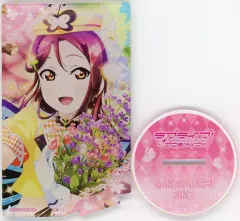 【中古】アクリルスタンド・アクリルパネル 桜内梨子 カード型アクリルスタンド(Aqours) vol.3 「ラブライブ!サンシャイン!! キャラポップフェス」