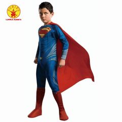 【アウトレット品】RUBIES DCコミック　DC スーパーマン コスプレ キッズコスチューム Lサイズ 140cm-160cm sp-037-014