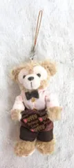 東京ディズニーシー ぬいぐるみストラップ ダッフィー(ピンクシャツ/チョコ持ち)/Sweet Duffy Brings Love 2011