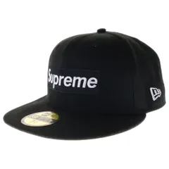 SUPREME (シュプリーム) 20AW ×New Era Opening Day Box Logo ニューエラ オープニングデイ ボックスロゴ 6パネル ベースボールキャップ 帽子 ブラック