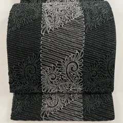 新品未使用■成人式■袋帯/黒　モノトーン ho-04.jpg