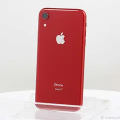 〔中古品〕 iPhoneXR 64GB プロダクトレッド MT062J／A SoftBank【258】
