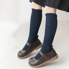 シンプル　モノトーン ハイソックス  3足 ベビーキッズソックス子供靴下