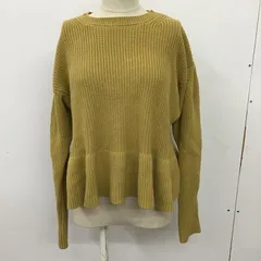 LOWRYS FARM ローリーズ ファーム ニット、セーター 長袖 長袖ニットカットソー セーター クルーネックカットソー リブニットカットソー フレアニット