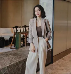 テーラードジャケット レディース ジャケット スーツ 長袖 羽織り カジュアル アウター トップス デイリー 入学式　入園式 謝恩会 ビジネス オフィス 通勤 OL 薄手 体型カバー ゆったり 春秋 春 秋 meitao01