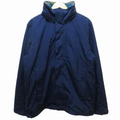 エルエルビーン L.L.BEAN 2WAY マウンテンパーカー フリースジャケット ブルゾン 紺 ネイビー M 0608 ■KK5