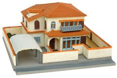 新品 トミーテック 建物コレクション 建コレ 011-4 現代住宅 A4 ジオラマ用品 311577