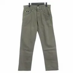ヒューゴボス HUGO BOSS チノパン テーパードパンツ 緑系 グリーン カーキ W31 L34のサムネイル