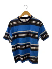 THE BLACK EYE PATCH Tシャツ M コットン ブルー ボーダー