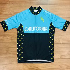 cadence collection サイクルジャージ Sサイズ RACE FIT イタリア製 ケイデンス 半袖ジャージ California パールイズミ M相当 ロード MTB