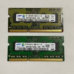 ノートPC用メモリ 4GB 2枚セット DDR3L PC3L-12800S - メルカリ