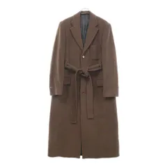 Acne Studios (アクネ ストゥディオズ) Wool Coat FN-MN-OUTW000668 シングルブレスト ウールチェスターコート ロングジャケット ブラウンのサムネイル