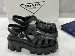 2023年最新】prada サンダル ラバーの人気アイテム - メルカリ