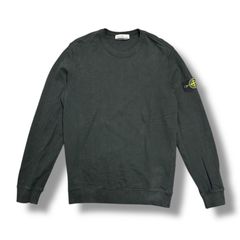 国内正規 参考上代61600円 STON ISLAND コンパスバッジ スウェットシャツ クルーネック トレーナー ストーンアイランド 791562420 M 90862A4