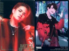 [중고] 컬렉션 카드 (남성) No.16 : ROWDY SHOGUN ≠ THE RAMPAGE / 이와타니 쇼고 (TRAVIS) / [BATTLE OF TOKYO 스틱 웨이퍼"메탈릭 플래 카드