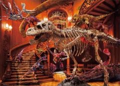 [중고] 퍼즐 Dinosaur in Museum [핫토리 마사토] 지그 소 퍼즐 600 개 [66-224]
