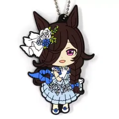 【中古】キーホルダー ライスシャワー ラバーマスコット 「一番くじ ウマ娘 プリティーダービー 6弾」 H賞