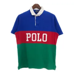 Polo by Ralph Lauren ポロ ラルフローレン ポロシャツ マルチカラー(メンズ XL)中古 古着 T8833