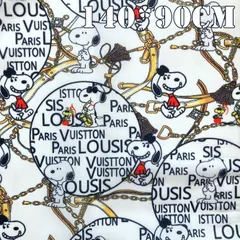 ナイロン スヌーピー 生地 材料 手芸 ハンドメイド エコバッグ素材 撥水加工