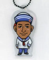 【中古】キーホルダー・マスコット(男性) 関口メンディー(GENERATIONS) クリアチャーム UNITED JOURNEY セーラー ver. EXILE TRIBE STATION オンラインカプセル