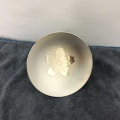 セ*セ様 銀杯　勤続記念　大蔵省造幣局製　桜紋　SILVER1000 桐箱入り 銀杯 勤続記念 大蔵省造幣局製 桜紋 SILVER1000 桐箱入り 3点