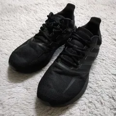 美品　アディダス　スニーカー　黒色　26.5cm　ランニングシューズ