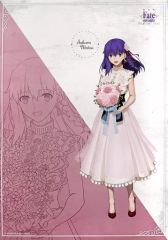 [중고] 포스터 B2 포스터 마키리 벚꽃 [극장판 Fate/stay night[Heaven's Feel] III.spring song×ufotable DINING 콜라보레이션 다이닝 제4기] 즐거움 복권 W 찬스상