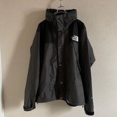 ノースフェイス　マウンテンレインテックス　メンズM グレー　マウンテンパーカー