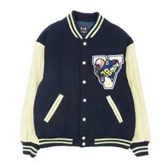 激レア/美品✨VAN JACKET スタジャン 70周年 紺×赤 袖レザー L