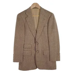 Paul Stuart ポールスチュアート ヘリンボーン ウール 2B テーラードジャケット ベージュ Size 不明