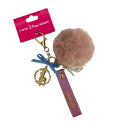 ディズニー キーチェーン シンデレラ ファー付き 東京ディズニーリゾート TDR
