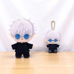 【呪術廻戦】2種セット ぷりぬいたっちどりーむ＆Chibiぬいおすわりマスコット 五条 悟 高専Ver.