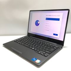 ■店頭展示モデル未使用品 富士通ノートパソコン Office2021付き LIFEBOOK CH90/F3 ダークシルバー （Corei5-1135G7 / 8GB / 512GB）小キズあり