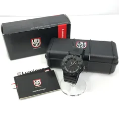 LUMINOX ルミノックス ミリタリー ブラック文字盤 クォーツ 中古品 中古・古着通販】LUMINOX (ルミノックス) 腕時計 ブラック