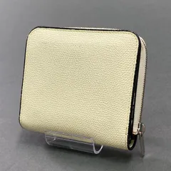 a20 定価￥118,800 Valextra ヴァレクストラ パース 2つ折り財布 ホワイト ソフトカーフスキン ショートウォレットのサムネイル