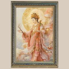 無限の慈悲✨菩薩様No.76 【開運•風水•絵画風・ヒーリングアート】