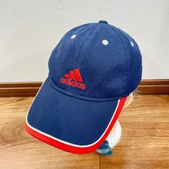 (^w^)b adidas アディダス キャップ ベースボール 帽子 ロゴ刺繍 パンチング 無地 シンプル ランニング ジョギング ウォーキング ネイビー 紺 メンズ レディース ユニセックス サイズOSFZ(54～57cm)フリー