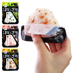 【新品※ショップ出品】5年保存 携帯おにぎり 鮭 わかめ 五目おこわ 3種 12袋セット 備蓄 食料 食品 災害時 非常用 防災グッズ 保存食
