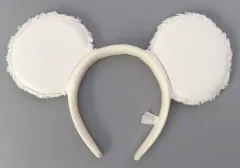 【中古】アクセサリー(非金属) ミッキーマウス カチューシャ(ホワイトデニム) 「ディズニー」 東京ディズニーリゾート限定