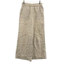 Plage プラージュ 18SS Linen Relax リネンリラックスパンツ 18030922106320 グレー系 38のサムネイル