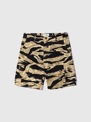 BUZZ RICKSON'S バズリクソンズ ショートパンツ メンズ レディース 膝上 GOLD TIGER PATTERNS SHORTS タイガーストライプ タイガーカモ カモフラージュ BR51904
