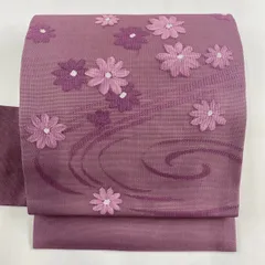 名古屋帯　夏用　紗　花火　グレー着物　032a d 名古屋帯 夏用 紗 花火 グレー着物 032a d 名古屋帯 夏用 紗 花火