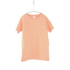 【中古A】CHAMPION チャンピオ M レディース 半袖Tシャツ オレンジ 袖 ロゴ 中古A 古着
