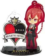 【中古】雑貨 リドル・ローズハート デフォルメキャラクター制服アクリルスタンドチャームVol.1 「ディズニー ツイステッドワンダーランド」