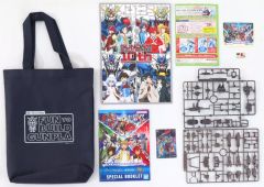 [중고] 상품 세트 건프라군 스페셜 에코백 세트 [기동전사 건담 GUNDAM NEXT FUTURE EAST/WEST] 입장 특전