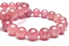 マダガスカル産 パープルローズクォーツ　8mm　ブレスレット 1個売り パワーストーン 天然石 _BG4961-8