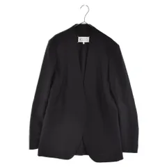 Martin Margiela 10 (マルタンマルジェラ) 17AW ウール ノーカラージャケット ブラック S50BN0318のサムネイル
